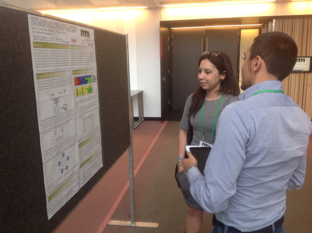 AlessandroOrtis's tweet photo. @lucaddesso tells about the RECfusion project at @ACMMM2015 #IPLAB #jolwave https://t.co/BibfedV8LP