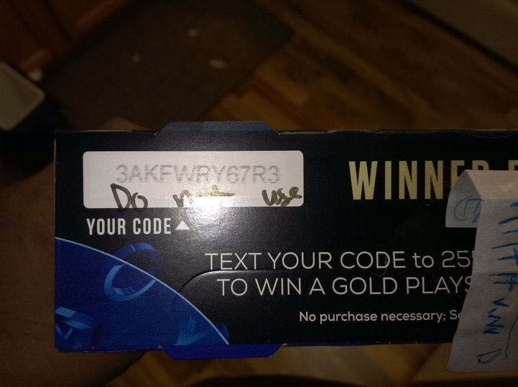 pepsiguy73's tweet image. #tacobell #ps4giveaway #wrongcode #donotuse #dissatisfied #ps4baitandnocode #promotionalnops4 got this for me