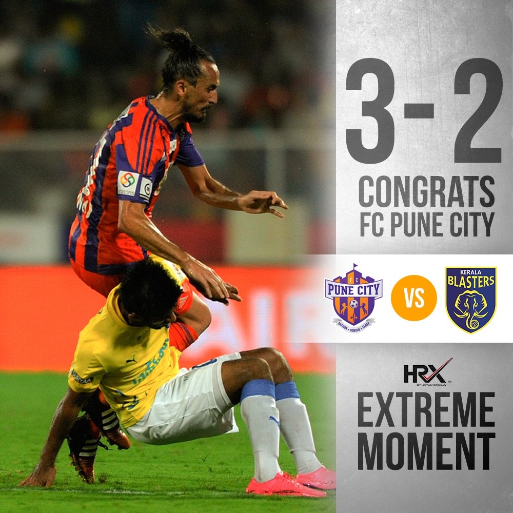 hrxbrand's tweet photo. Tuncay rockets the team back to the lead after yesterday's exciting match against the men in yellow. https://t.co/EMgd6ckDSc
