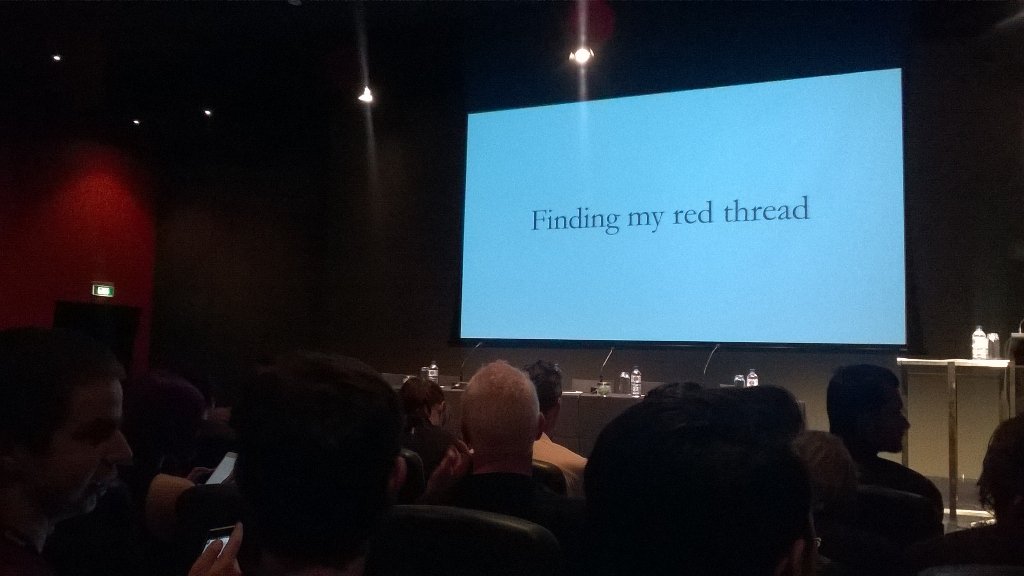 Connoroflocke's tweet photo. Pumped for the final keynote #squoosh #GCAP2015 https://t.co/zMBtgQXE9R