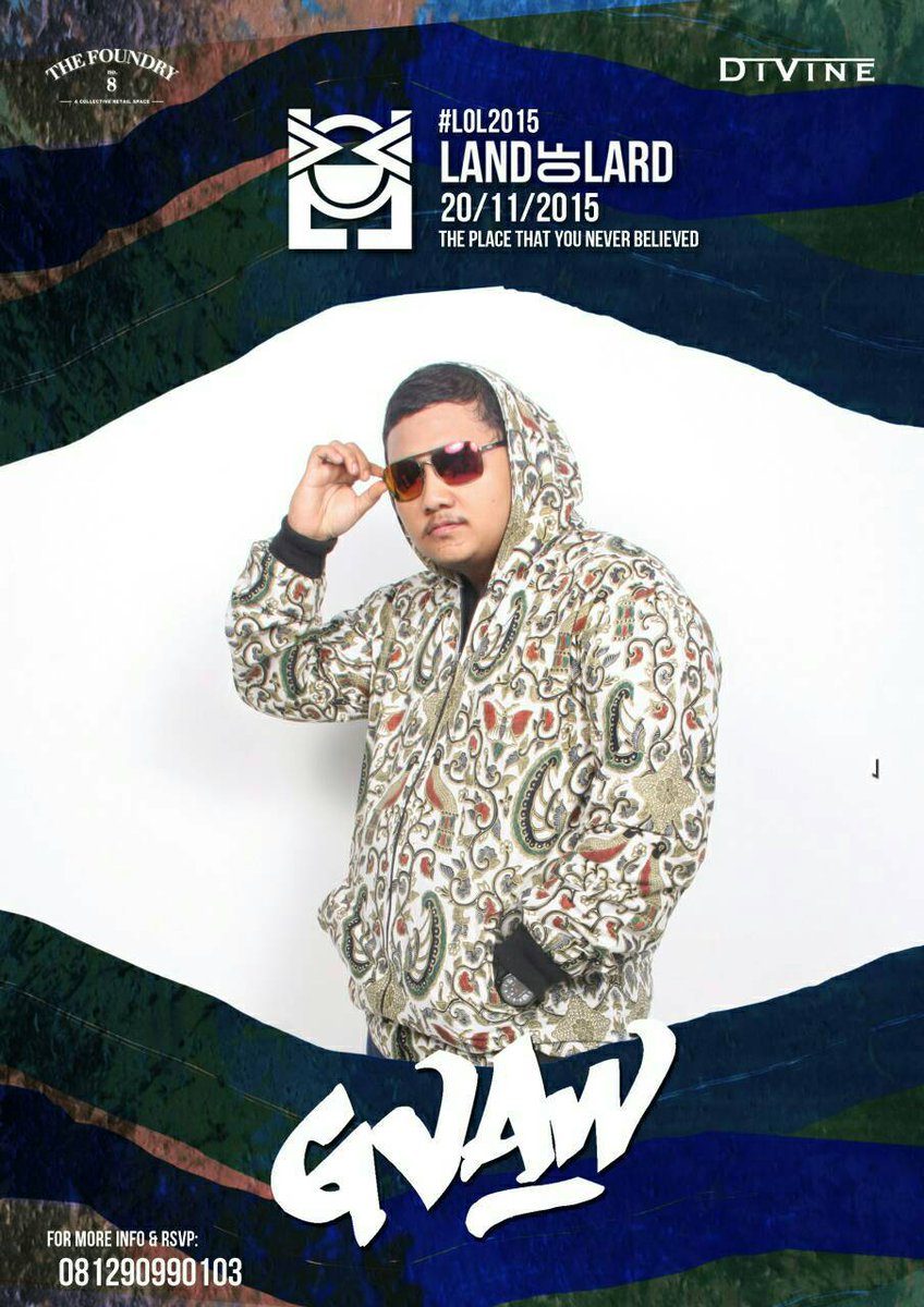 Divine Production (@divine_prod) on Twitter photo CONFIRMED <a href="/Ricoyuliandhivi/">Rico a.k.a Dj G-vaw</a> will be perfomance at #LOL2015 on November20th at <a href="/foundry8/">THE FOUNDRY No.8</a> for more info: 081290990103 CONFIRMED <a href="/Ricoyuliandhivi/">Rico a.k.a Dj G-vaw</a> will be perfomance at #LOL2015 on November20th at <a href="/foundry8/">THE FOUNDRY No.8</a> for more info: 081290990103