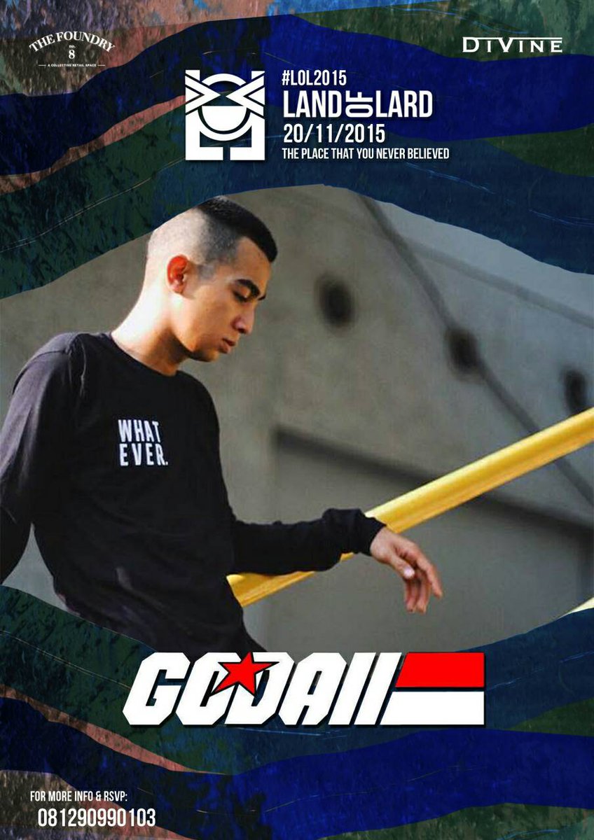 Divine Production (@divine_prod) on Twitter photo CONFIRMED <a href="/GODAII/">FADLY BASORI</a> will be perfomance at #LOL2015 on November20th at <a href="/foundry8/">THE FOUNDRY No.8</a> for more info: 081290990103 CONFIRMED <a href="/GODAII/">FADLY BASORI</a> will be perfomance at #LOL2015 on November20th at <a href="/foundry8/">THE FOUNDRY No.8</a> for more info: 081290990103