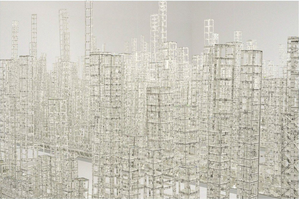 Paper Architectural Sculptures by Katsumi Hayakawa  bit.ly/1kQ5gVI #fromthearchives