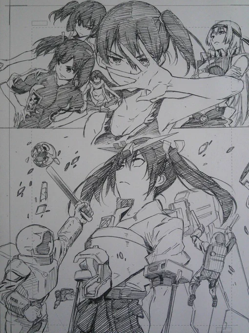 ガンダムWのOPのアレ。 