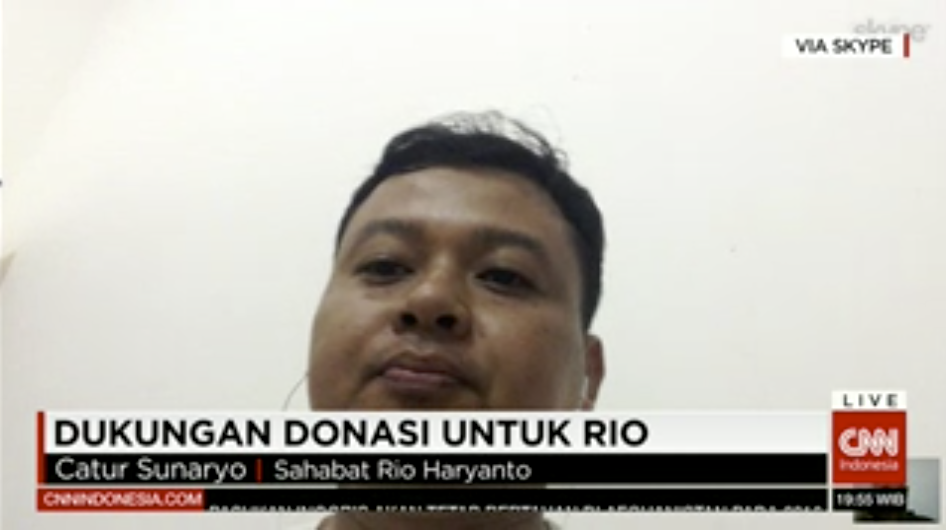 CNNIDdaily's tweet photo. Catur Sunaryo, Sahabat Rio Haryanto turut menggagas penggalangan dana untuk Rio di media sosial. https://t.co/UI1g4iNvXF
