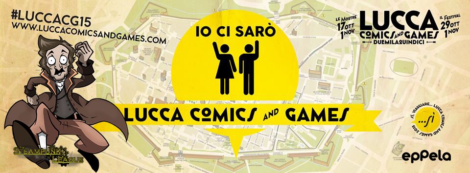SteampunkLeague's tweet photo. Spotted #Poe running like #Flash 
@LuccaCandG we're coming!
#comics #indiedev #indiegame #eppela #LuccaCG15 #games https://t.co/s3f4tllblH