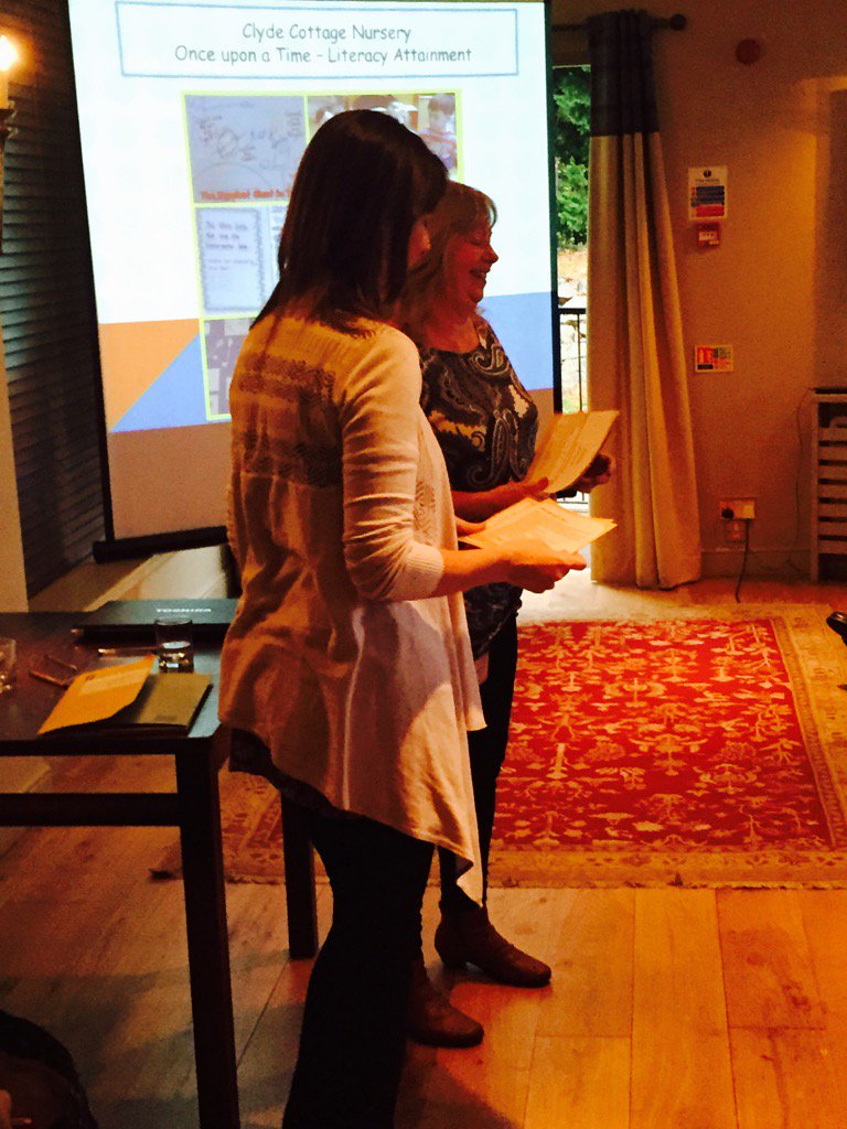 EYArgyllBute's tweet image. Great to hear about Clyde Cottage Nursery's work on developing early literacy skills #abelcc15 #TalkELCC