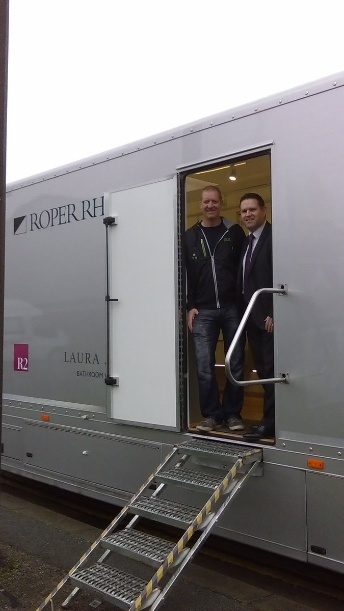 roperrhodesltd's tweet photo. Keep on truckin...Our Show Van is in #Morecambe with Bathtime @John_hayhurst #NationalLorryWeek and #LoveTheLorry https://t.co/pR3pRsXi2X