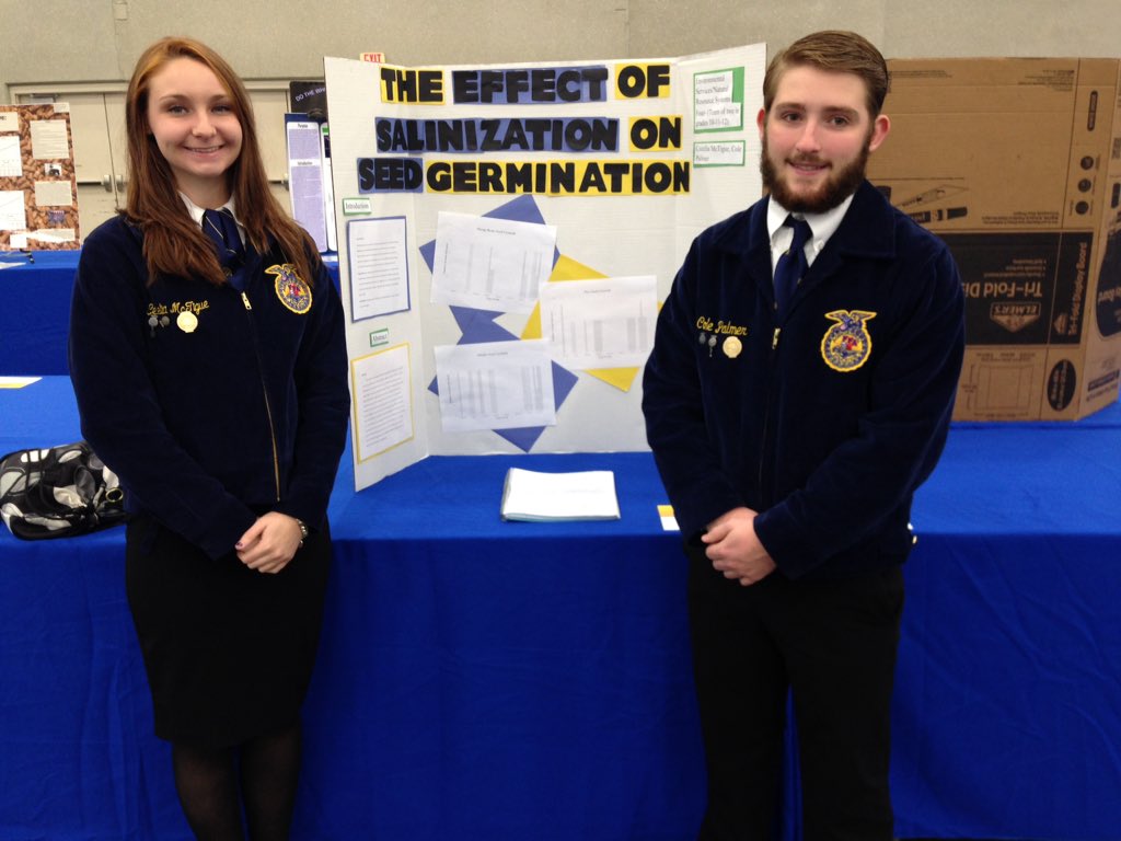 boonsboromdffa's tweet photo. Representing Maryland is the Boonsboro FFA chapter at the National FFA Convention for Agriscience https://t.co/upw3WlGpDd