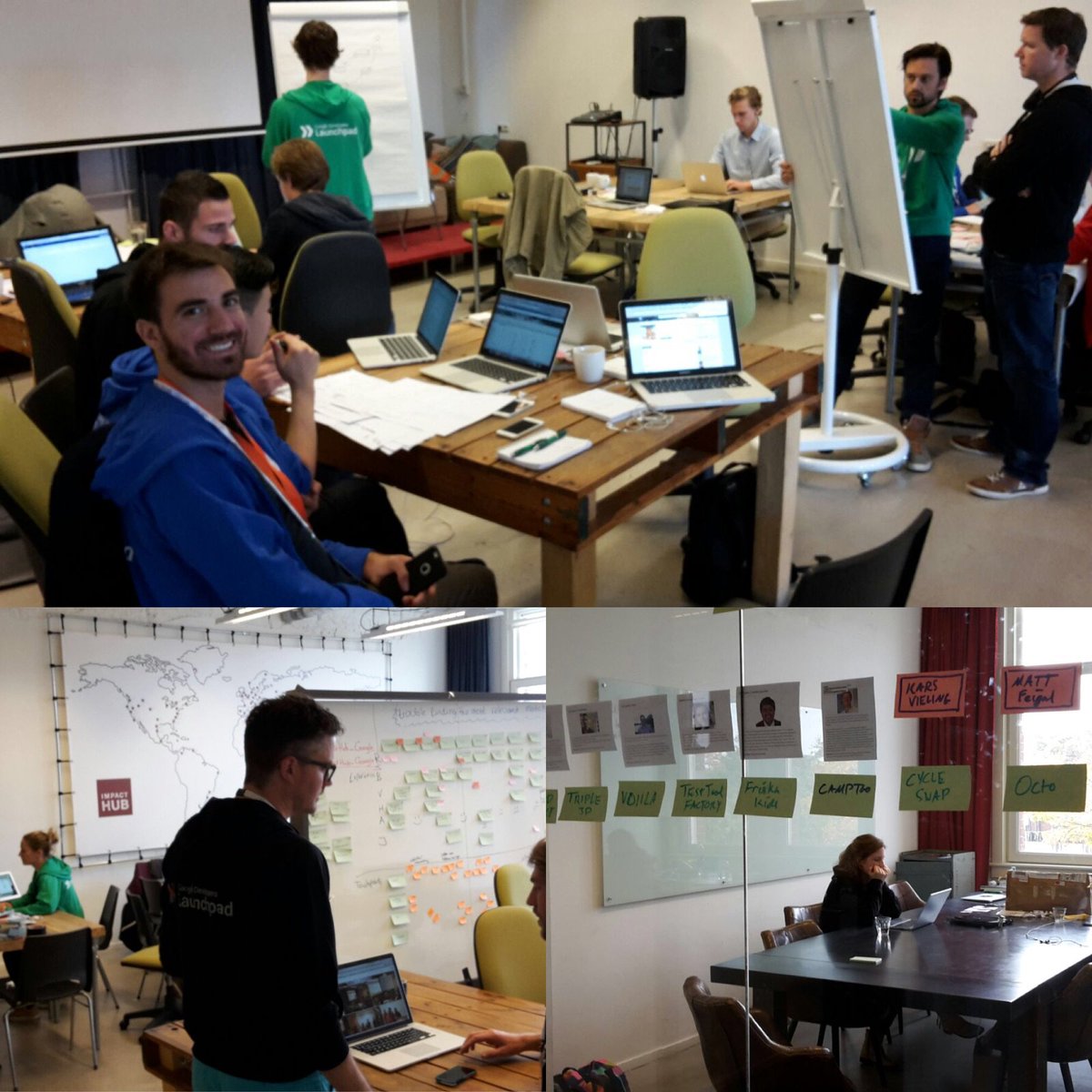 ImpactHubAMS's tweet photo. Everybody is working hard @impacthub #Ams.
Wednesday is the #TechDay.
#googlenl #progres #startup https://t.co/GPyuHkEDvf