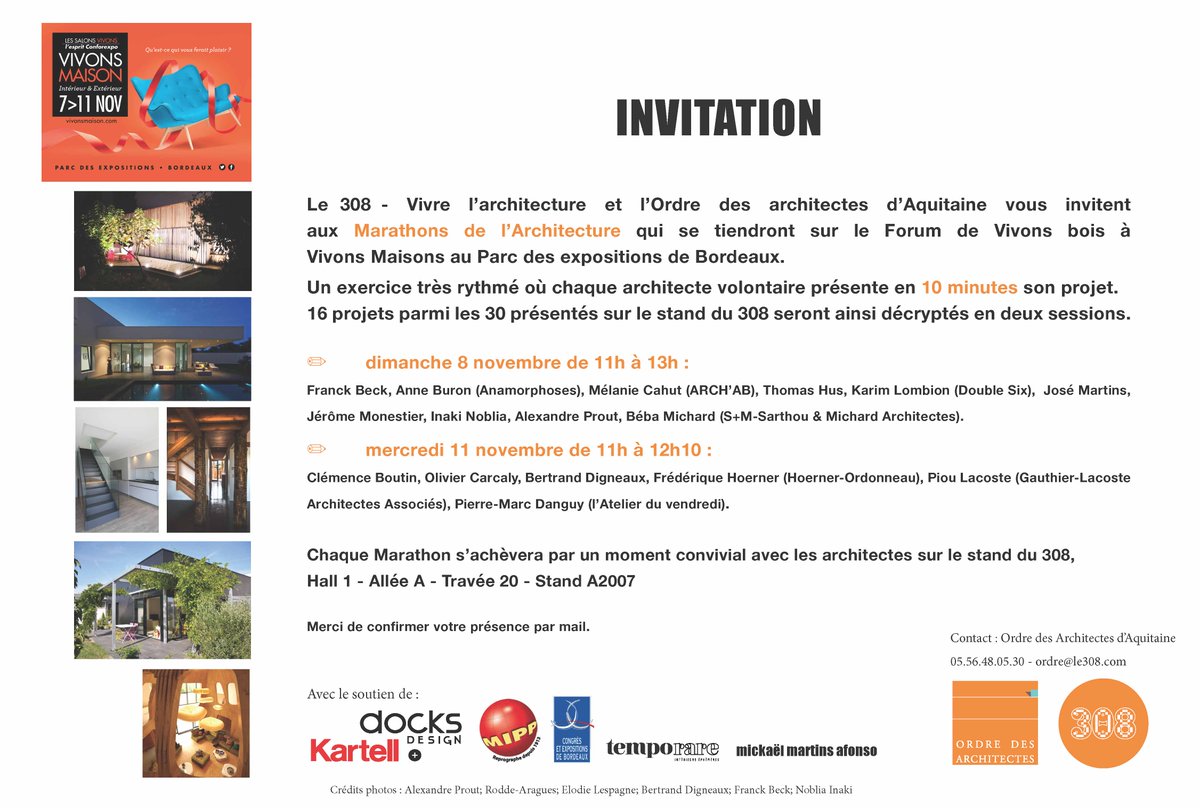 308bx's tweet photo. Architectes et @308bx-Vivre l'architecture prêts pour le Salon #VivonsMaison des projets, des marathons,des idées... https://t.co/Sa8wRRL5ct