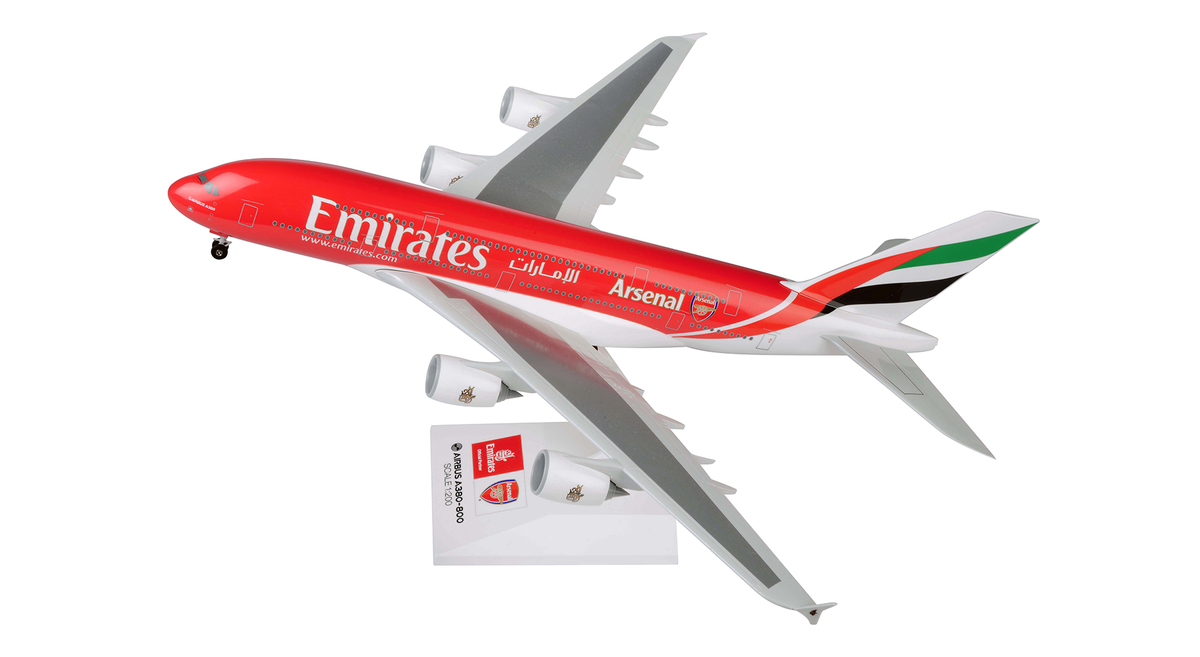 emirates's tweet photo. RT for a chance to win an Emirates @Arsenal @Airbus A380 from #EmiratesOfficialStore https://t.co/VLbgi9kGvH https://t.co/3hmcEPJkmw