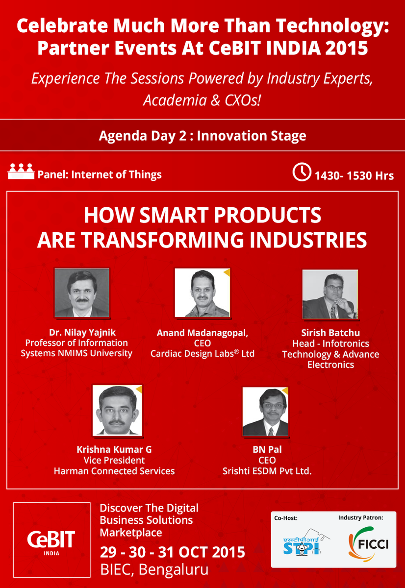 cebitindia's tweet image. Be ready to be a part of the discussion
#TechnologyChange #InnovationStage