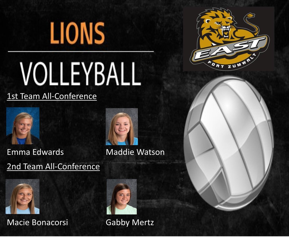 Congrats to our Volleyball All-Conference performers.  #theLIONway