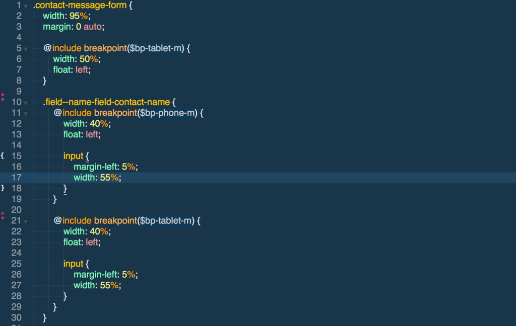 dropsolid's tweet photo. We're providing the color on this rainy day! @cloudstudiogent @brent_gees #codeInColor #cobalt #sublime #drupal https://t.co/iy4Hy6Ee2E