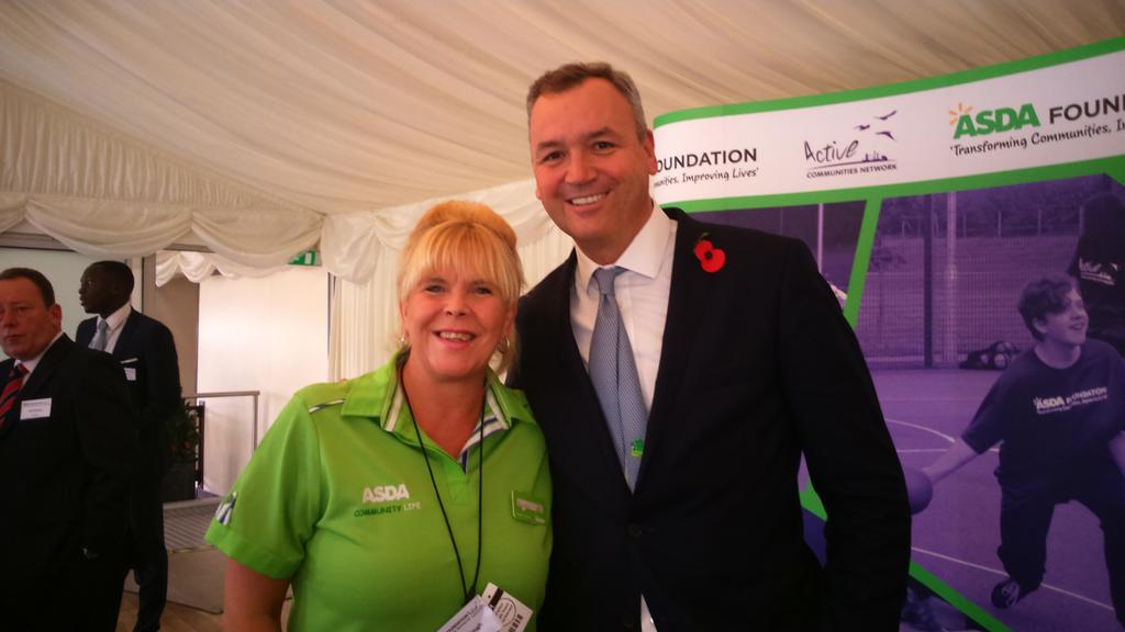 AsdaBoldon's tweet photo. Me and Andy down at Westminster Houses of parliament with Active communities https://t.co/moRZxDJ68s