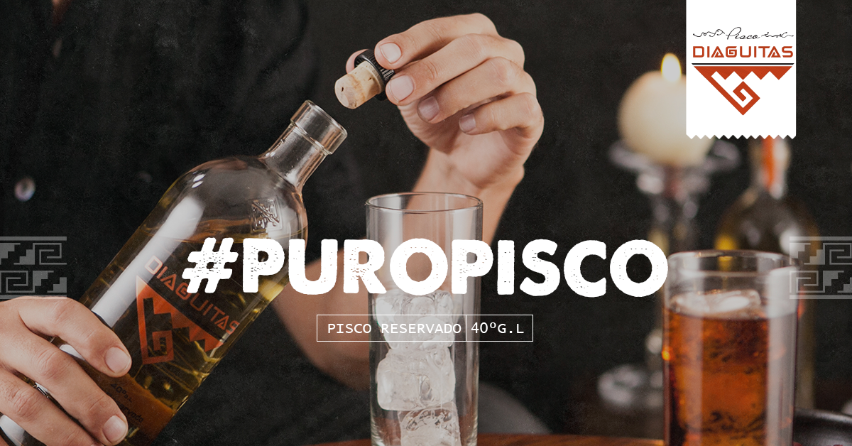 ¿Ves el vaso medio lleno o medio vacío? Da igual, lo importante es que sea medio lleno de #PuroPiscoDiaguitas.