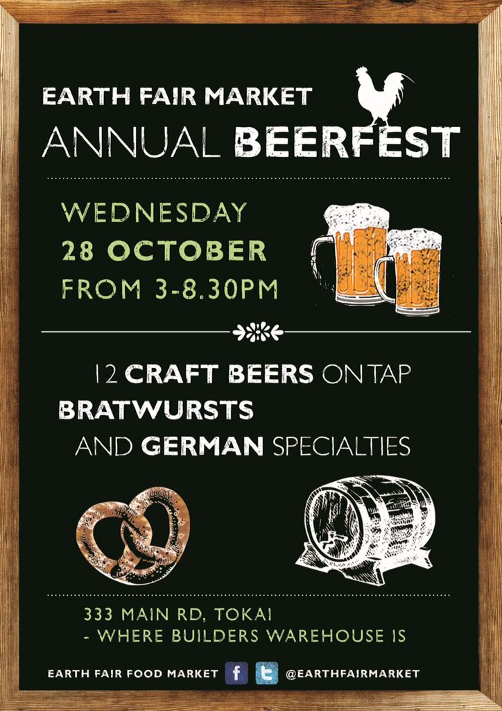 littlespkitchen's tweet photo. Beer is not the answer. #Beer is the question."Yes" is the answer, tonight @earthfairmarket #beerfest and #paella https://t.co/p3oRXTVy9X