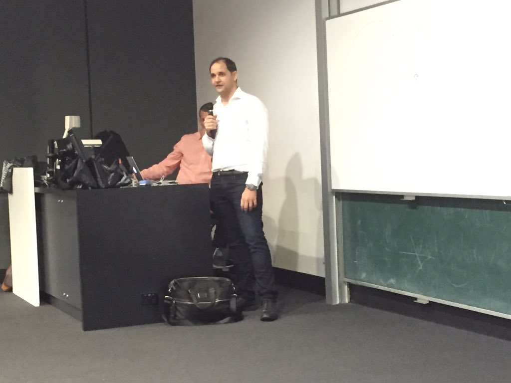 reinards's tweet photo. Listening to the @temando story told by UQ grad @carlhartmann. $50m Series B for this Australian startup https://t.co/0COiwLzTEr