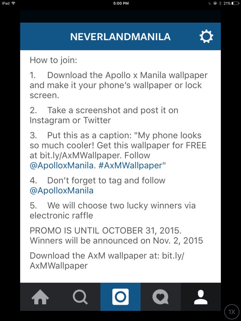 NeverlandManila's tweet photo. Here's a chance for you to score an exclusive AXM shirt! 

Download AxM wallpaper here: https://t.co/V4zbLceREW https://t.co/XqNQAcYs2C