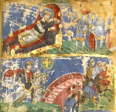 codicedeltiempo's tweet photo. A día de hoy, en el 312, Constantino I vence en la Batalla del Puente Milvio. Por ello se convierte al cristianismo. https://t.co/enrelxeNpO