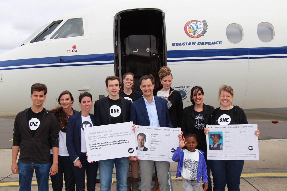 ONEinEU's tweet photo. .@alexanderdecroo with #ONEYA2015 in July: we need a #DataRevolution to make #GlobalGoals a reality! https://t.co/MVgDnvByP8