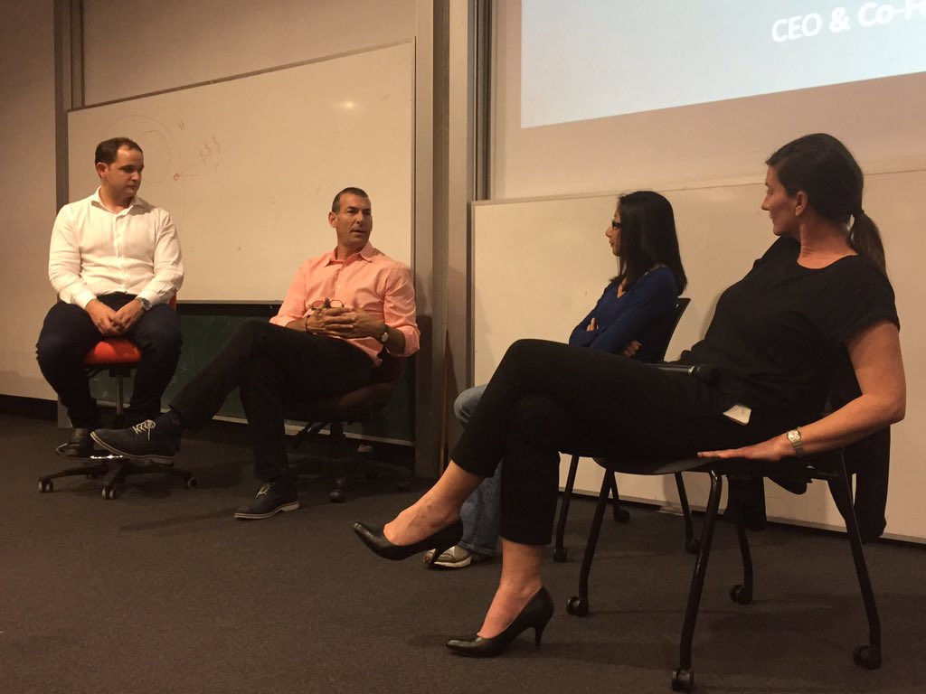 reinards's tweet photo. Q&amp;A Panel with @carlhartmann @BobSchwartz @sandramau0 @nanologies. Thanks to @UQIdeaHub @UQIdea! https://t.co/f4nf8rEMLb