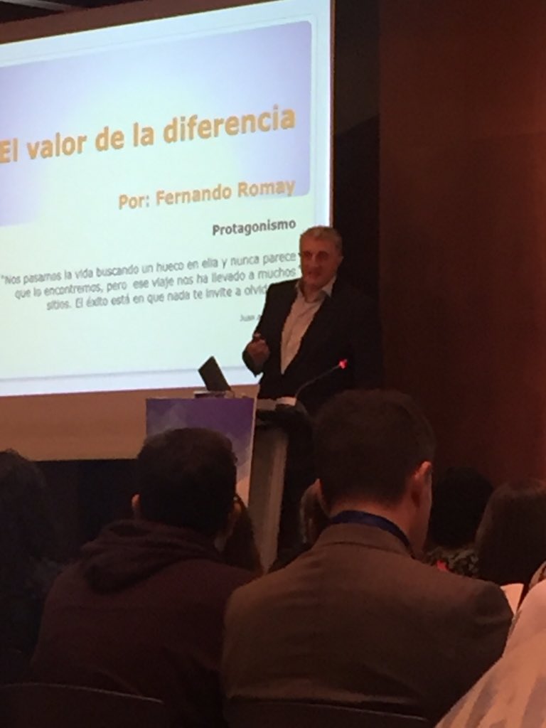 ablopezmacias's tweet photo. Fernando Romay en @Fycma,transmitiendo los valores del mundo deportivo al mundo empresarial.#fp_cia @eoi https://t.co/AqkJ4UzfVK