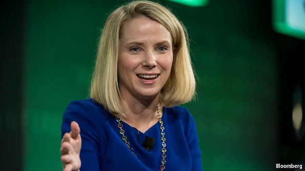 TheEconomist's tweet photo. Why did Yahoo hire a CEO with no experience of leading a company? https://t.co/uQ6UYmAeHy https://t.co/NFp4CIlnOE
