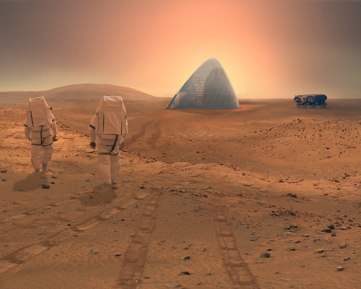super_collider's tweet photo. read our in-depth Q&amp;A with the creators of a #3Dprinted ice habitat for #Mars on @uncube https://t.co/3Son6xLFbH https://t.co/8R22cM9dh2