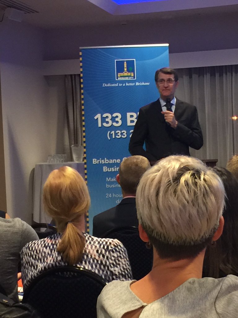 ronniewyap's tweet image. Lord Mayor in the house and digital innovation is key to our city @brisbanecityqld @brismarketing #bnebusiness