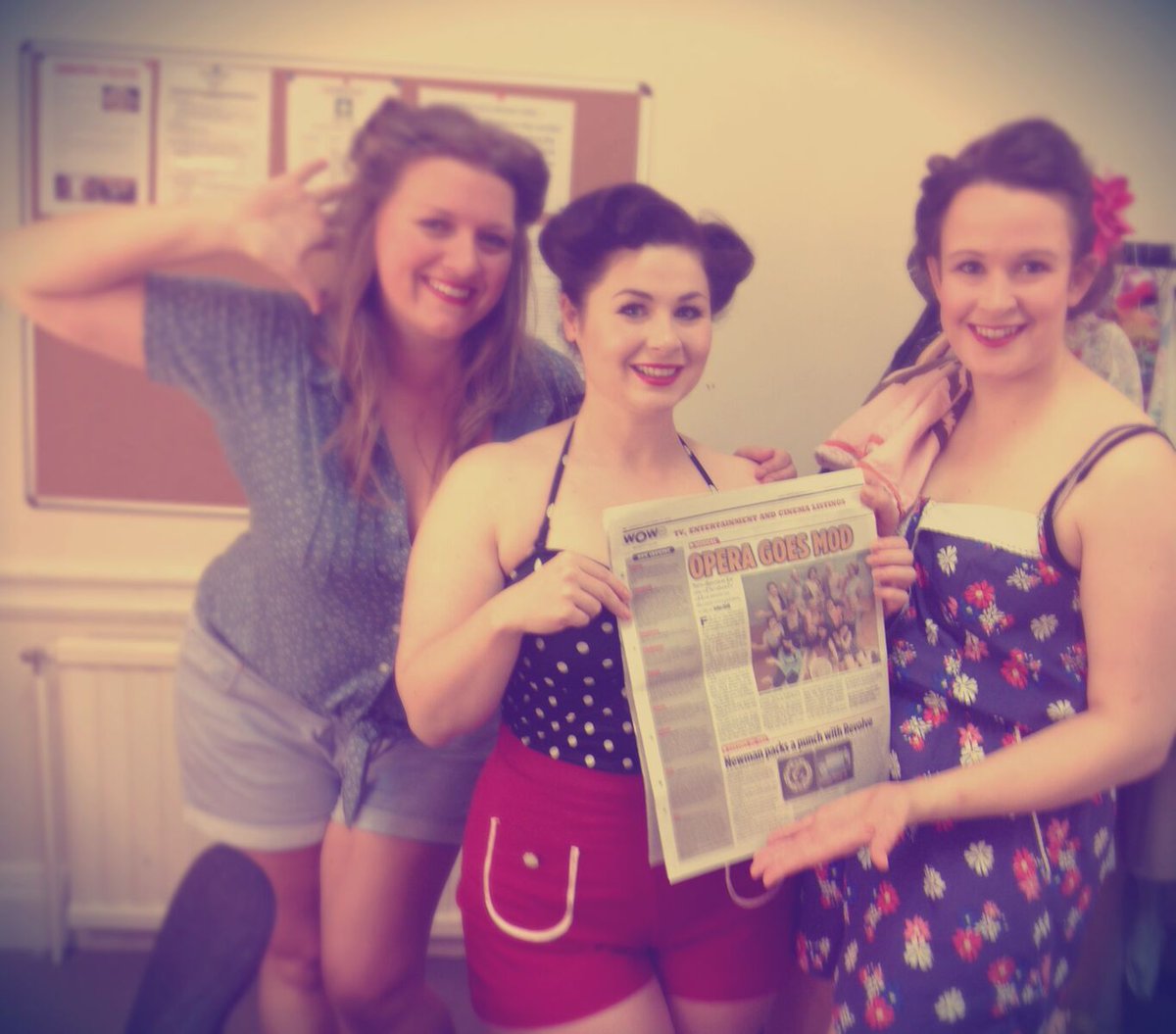 TheRealHayleyAM's tweet photo. Making headlines in the Edinburgh Evening News! #edgas #Southpacific @ChurchHillThtr #washthatmanrightouttamahair https://t.co/d6NCNRRv6f