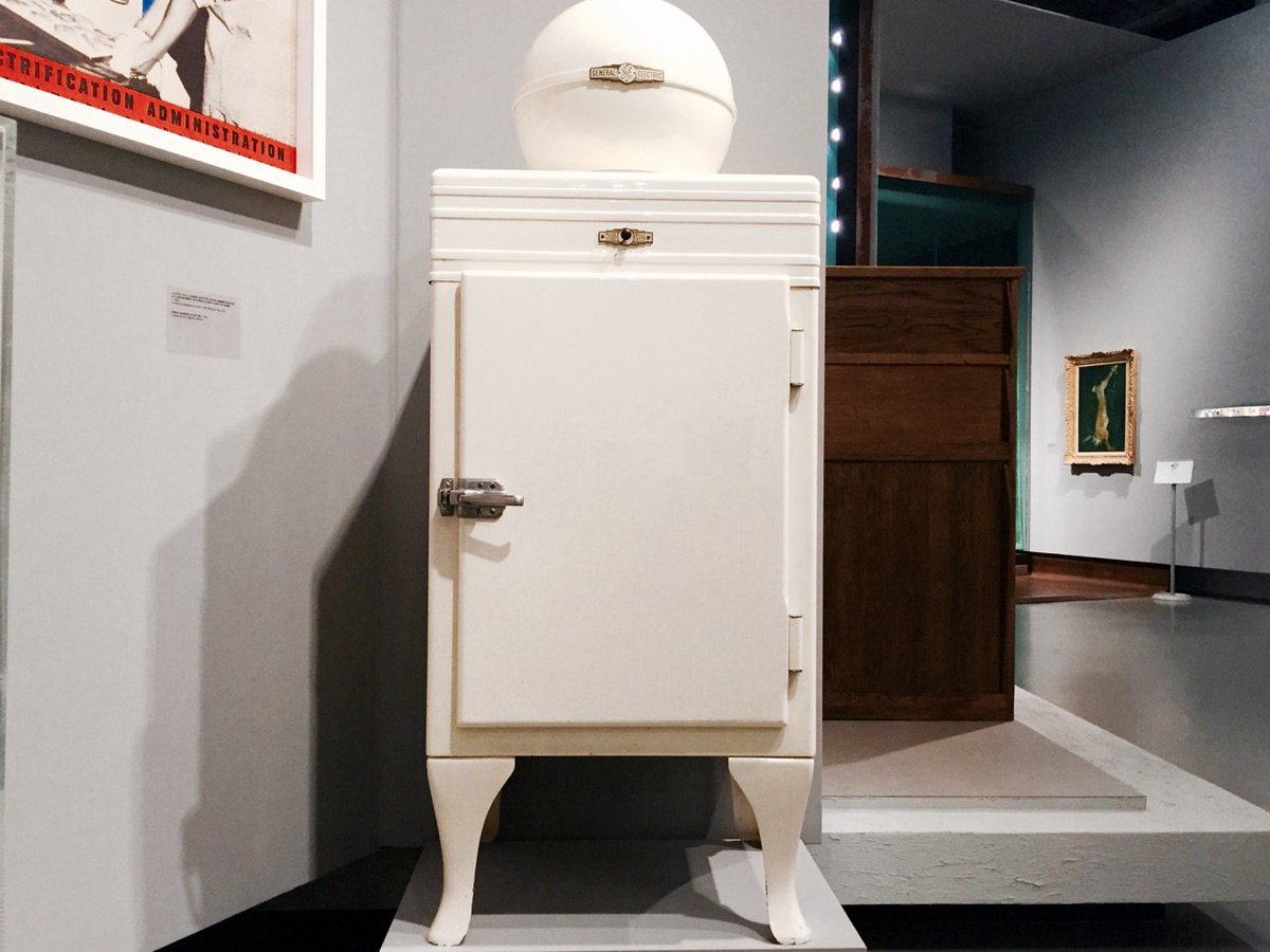 Frigo general electric, 1930 #ArtsFoods #Expo2015