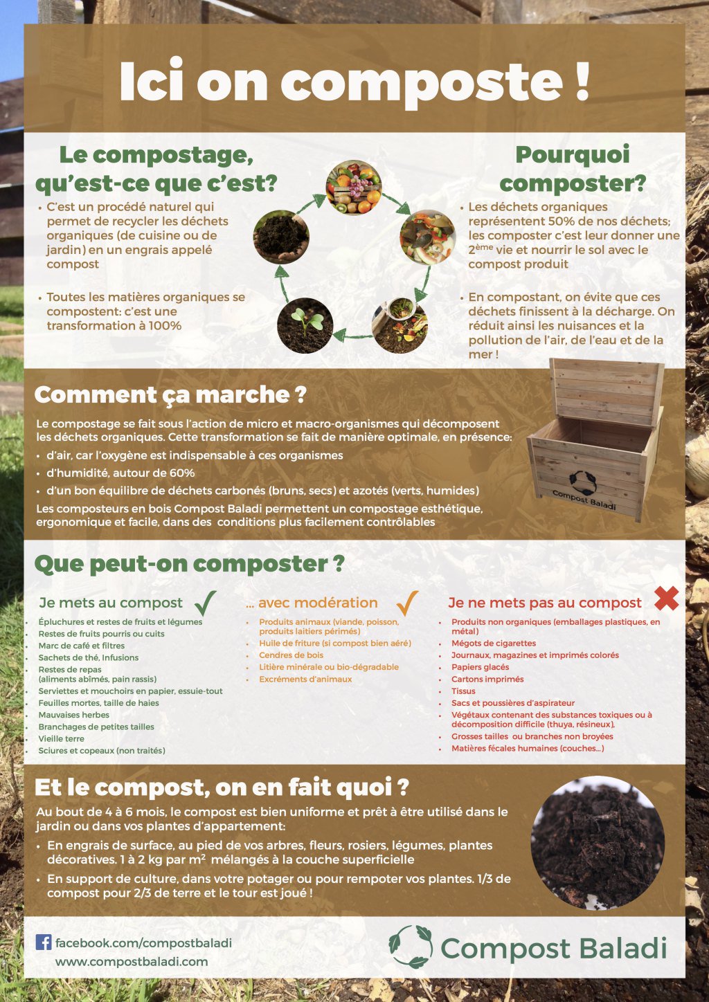 Compost Baladi On Twitter Le Compostage En Un Poster Par