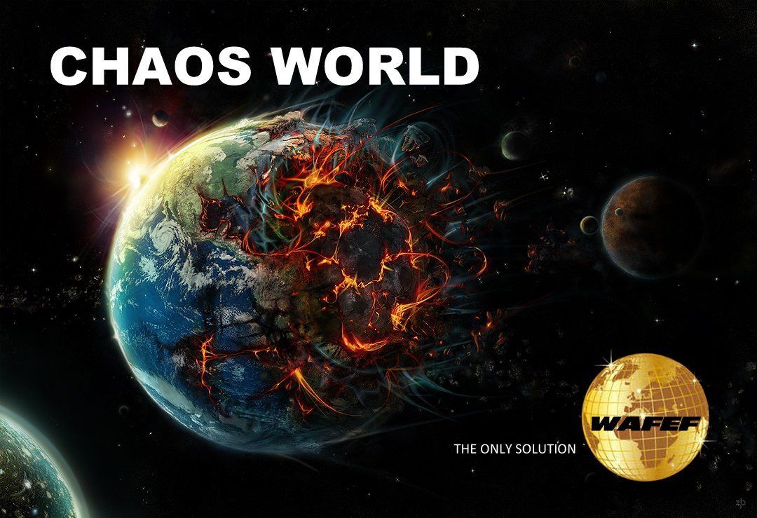 WORLDDS1GNR's tweet photo. #WORLD IN CHAOS
#WAFEF URGENTLY
NEEDED ALL OVER
#PROBLEMSOLVERS
@WAFEFEM
@WAFEF
#WORLDDSIGNER
@WORLDDSIGNER
#WAFEF https://t.co/1NwPFfWDPp