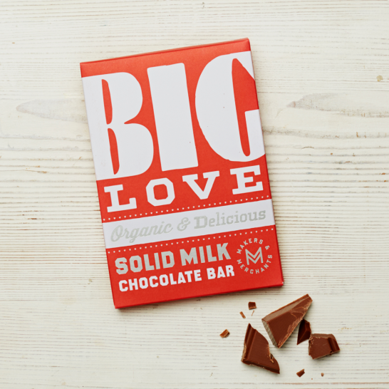 It's #NATIONALILOVEYOUDAY so why not share this Big Love choc bar with the one you love - Available on our website