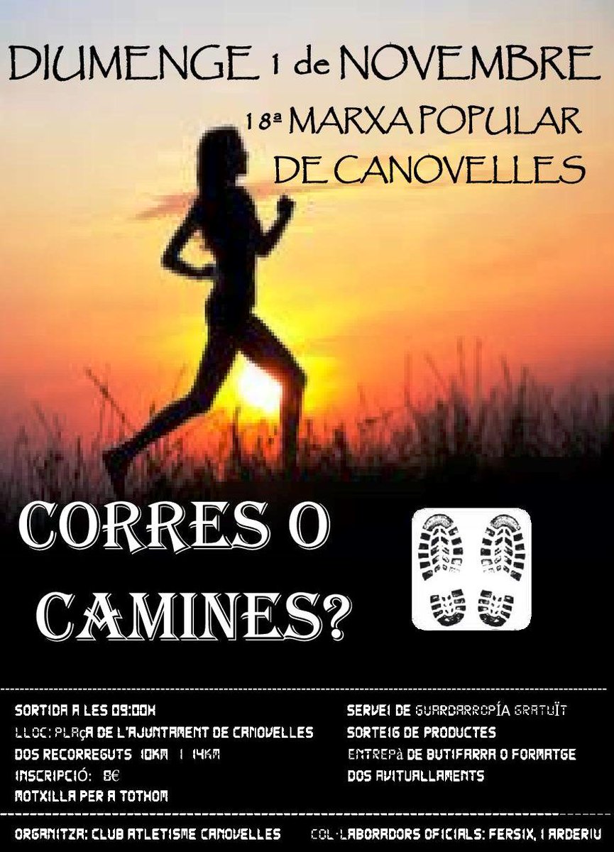 MataroRace's tweet photo. Este domingo Marxa de Canovelles, som-hi!
https://t.co/IQDW4z8FUY
#CorrerParaCurar #CáncerInfantil #MataróRace https://t.co/HVAPb0sqo6