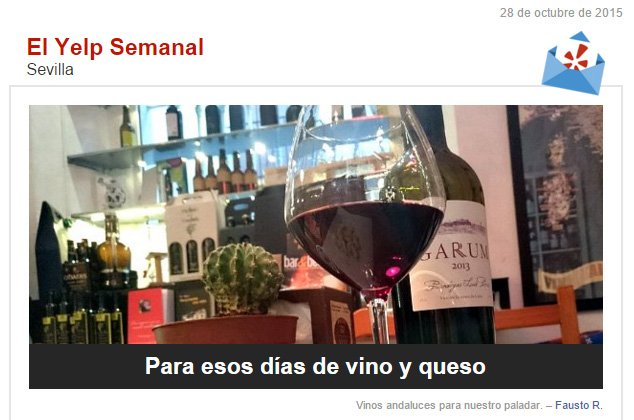 Hoy en el #YelpSemanal el plan perfecto: un buen vino con un delicioso queso ;) yelp.es/weekly_yelp/dh…