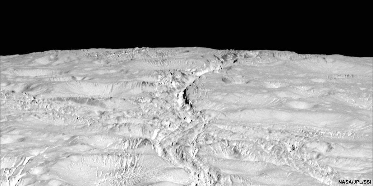 BBCWorld's tweet photo. Cassini probe to make a daring close flyby of Enceladus, the brilliant white moon of Saturn https://t.co/8zLjQQvdcD https://t.co/gRyZa5Uhsw