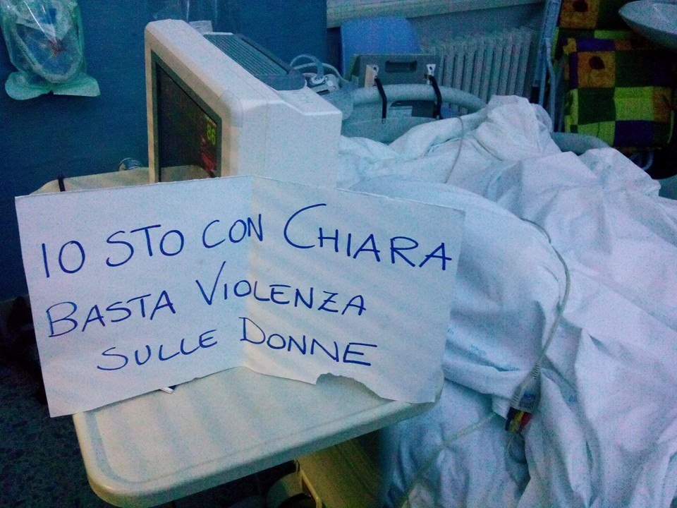 KiraeBasta's tweet photo. Chiara 20  anni  da quasi 2  in ospedale in stato semi vegetativo per le botte del compagno! iostoconchiara https://t.co/XhPo1frHOr