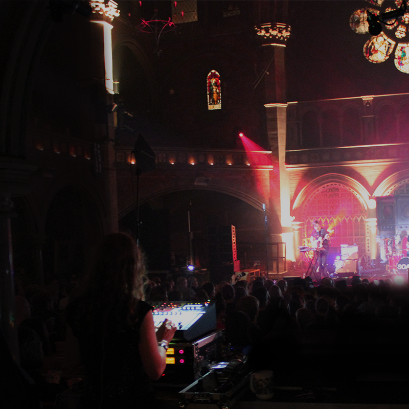 SoundcraftUK's tweet photo. At @Soakofficial 's gig at @UnionChapelUK in London last night! Mixing on #SiExpression https://t.co/F8WYB5qGFl