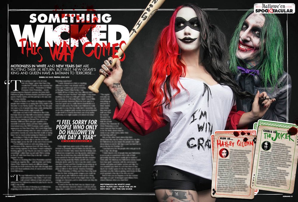 MIWband's tweet photo. Prep for our UK tour this Nov. with the new issue of @KerrangMagazine - out now. Get info: https://t.co/PgWbjfljsQ https://t.co/L1EMFBOmh4