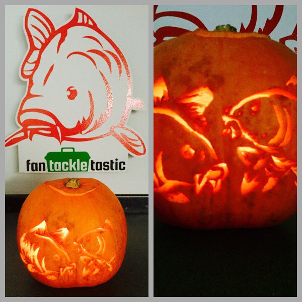 fantackletastic's tweet photo. Latest entry 🎃 don't let the rain beat you, carve indoors and win a voucher🎣 winners drawn 5pm sat😎#pumpkincarving https://t.co/fwWBPn9vkt
