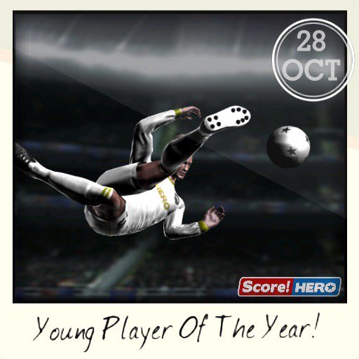 febvalentino's tweet photo. Young Player Of The Year! #scorehero https://t.co/gKL1CKeA17 https://t.co/AS12FncrLi
