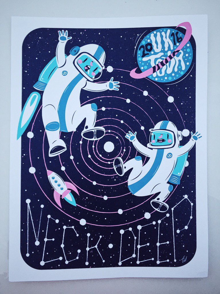 UK &amp; EU - you can get ‘Terry Barlow Records’ tee &amp; <a href="/filisthorpe/">FIL THORPE</a> screenprint w/ your tickets neckdeeptour.com