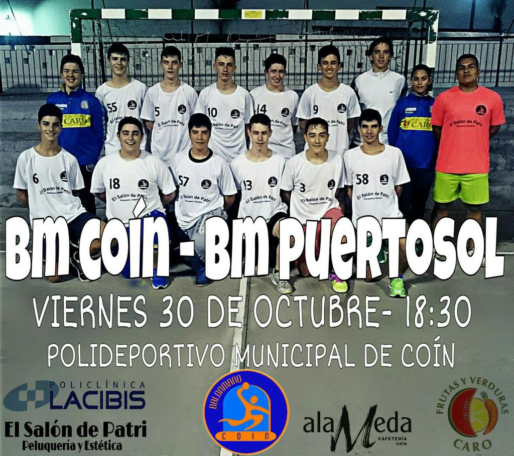 balonmania_coin's tweet photo. VOLVEMOS!!!
Primer PARTIDO de la temporada 2015-2016, de los CADETES, ESPERAMOS vuestra ASISTENCIA! Balonmano Coín!! https://t.co/9wYCE1PoIe