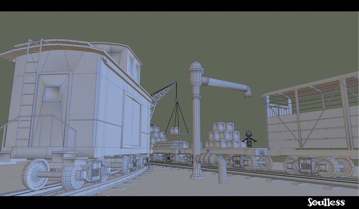WildTotemGames's tweet photo. Os dejamos el concept y el modelado final del final del nivel.
¿Qué os parece? #indiedev #gamedev #spanishdev https://t.co/eiaclA5hro