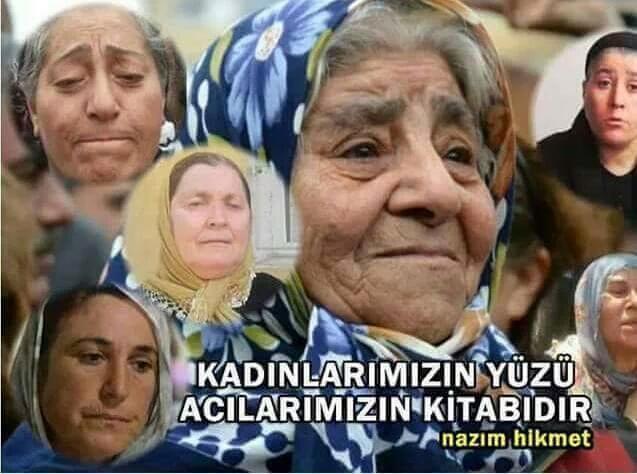 Oy verirken agliyan analari unutmayin