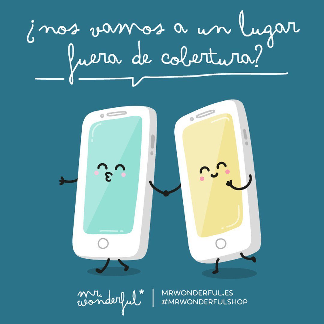 mrwonderful_'s tweet photo. ¿A quién te llevarías tú fuera de cobertura? #mrwonderfulshop #felizmiercoles https://t.co/9fVYFr66ra