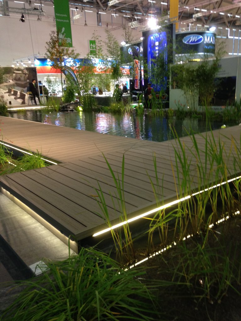 JuliaPoolSpa's tweet image. Aquanale goes greener and greener